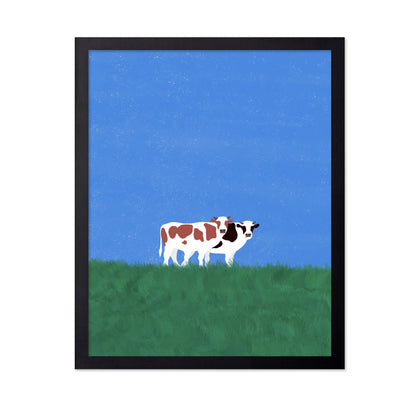 Cows In The Grass