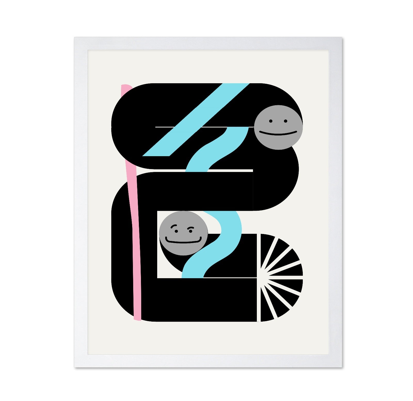 Geometric Smiley Loop