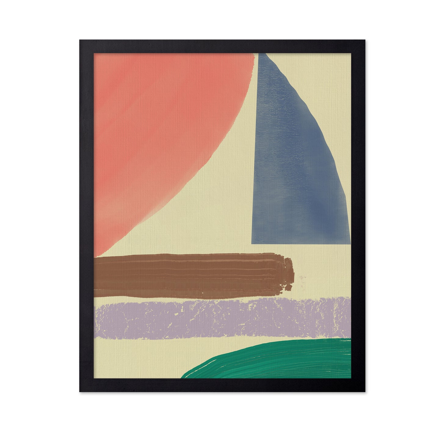 Geometric Oil Painting