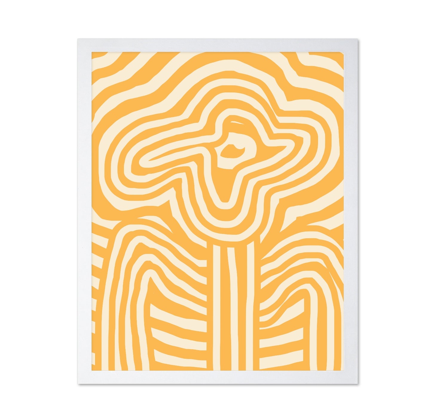 Yellow Striped Flower