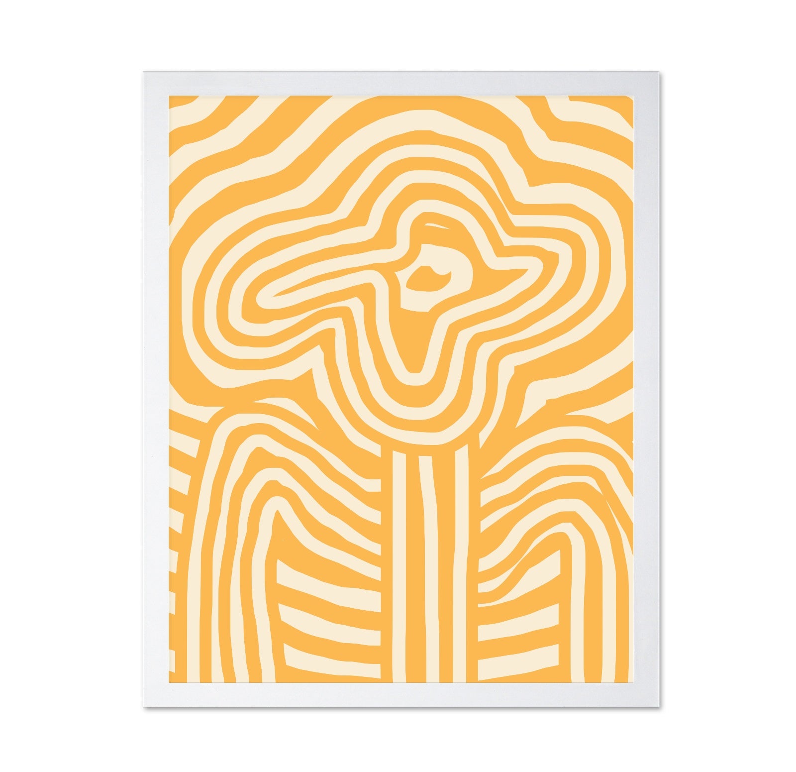 Yellow Striped Flower
