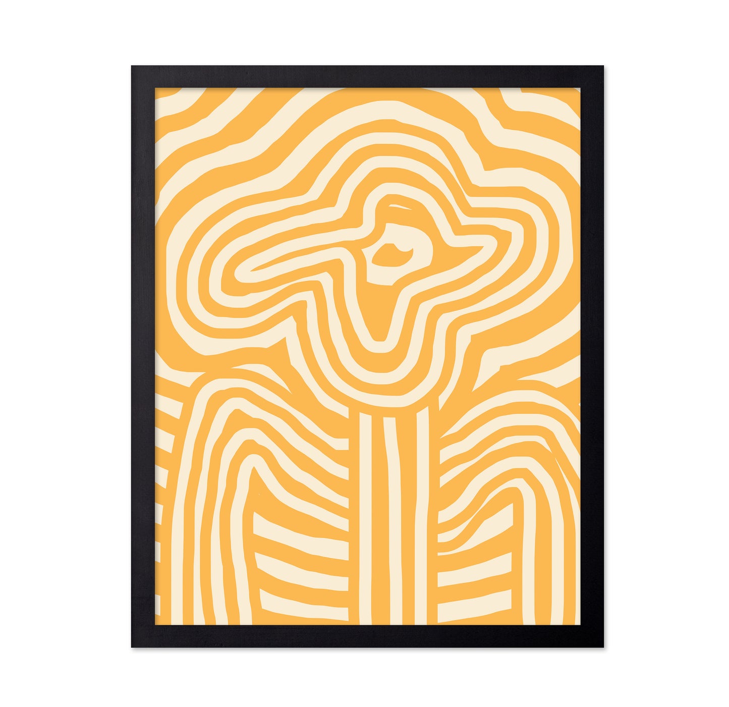 Yellow Striped Flower
