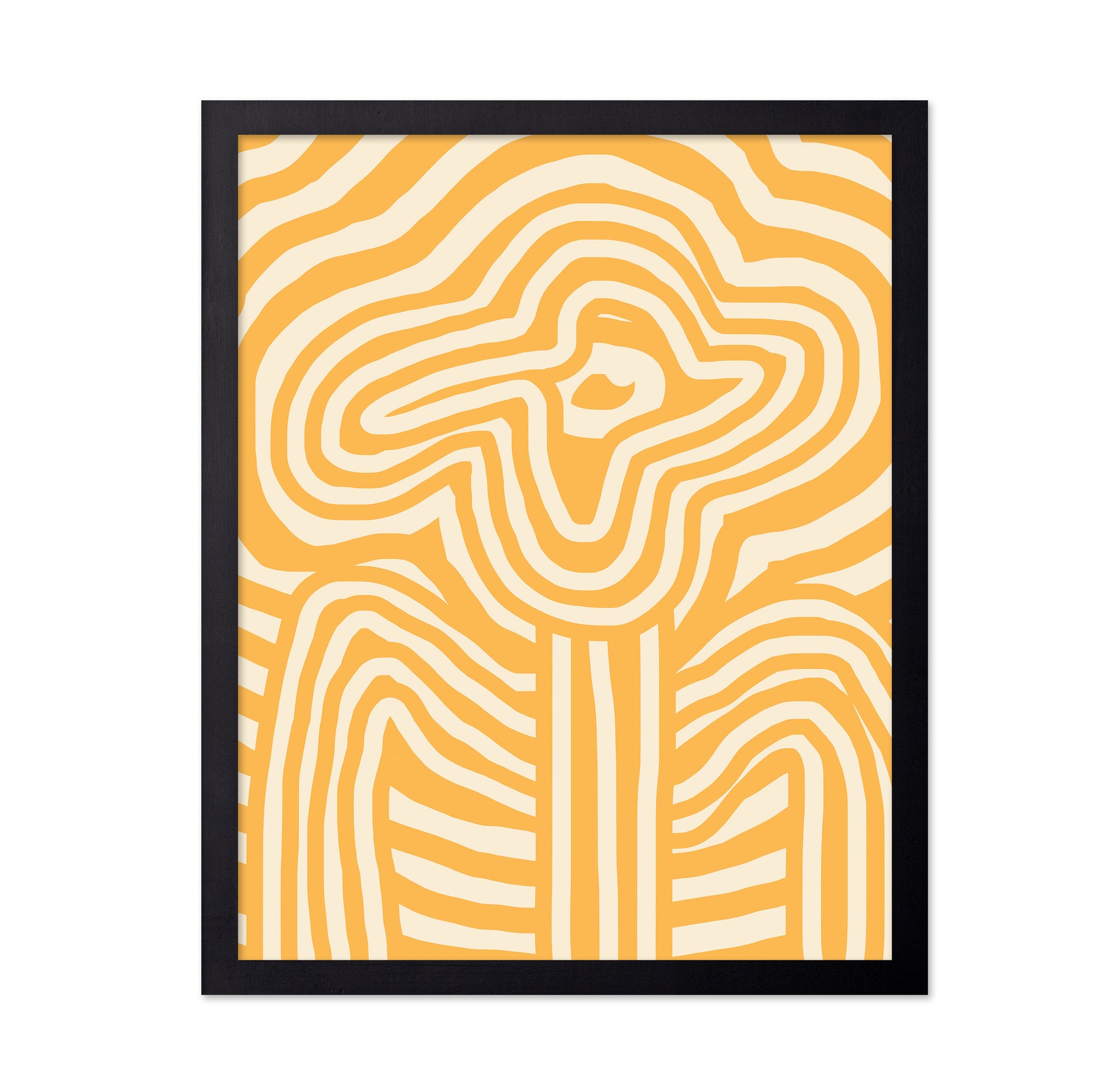 Yellow Striped Flower