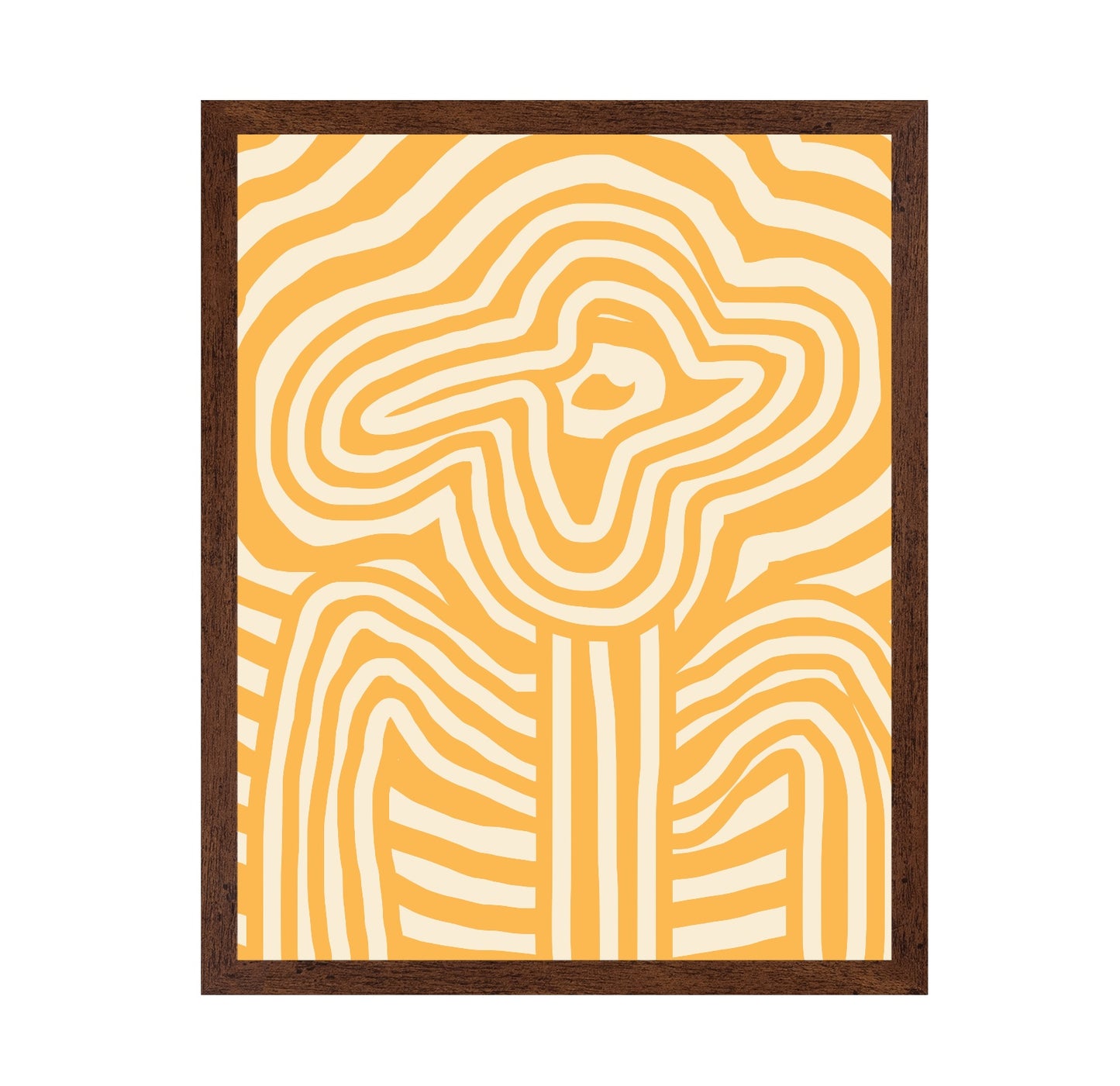 Yellow Striped Flower