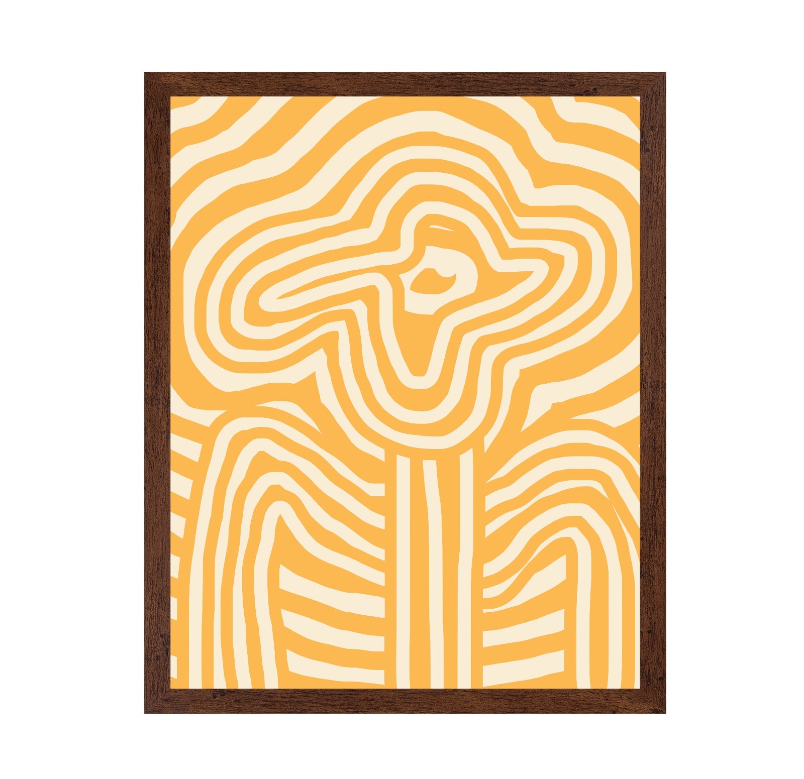 Yellow Striped Flower