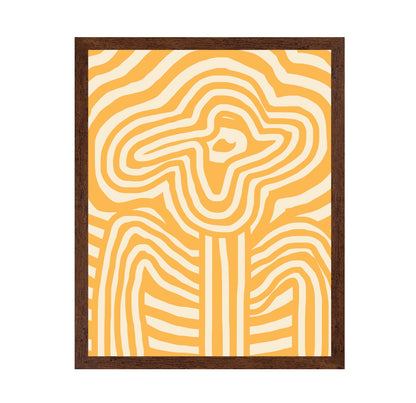 Yellow Striped Flower