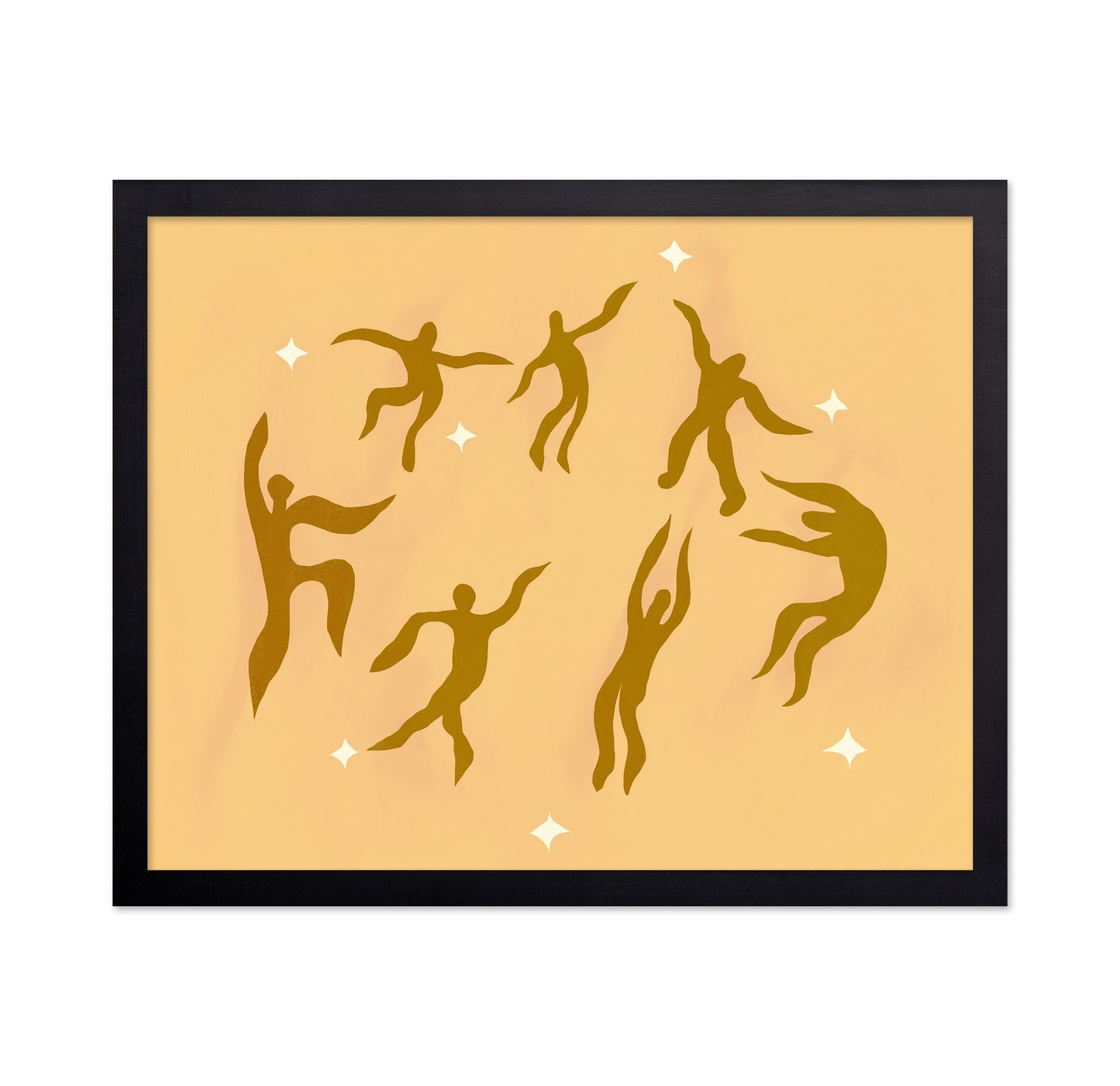 Dancers Floating Gracefully