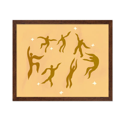 Dancers Floating Gracefully
