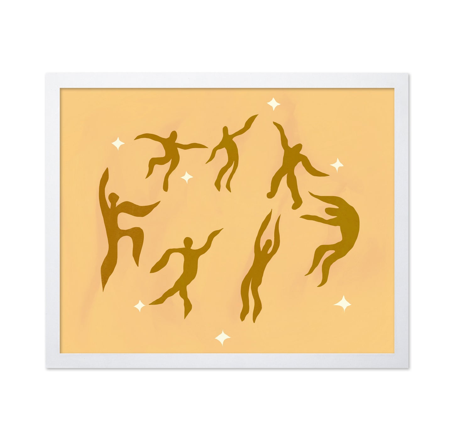 Dancers Floating Gracefully