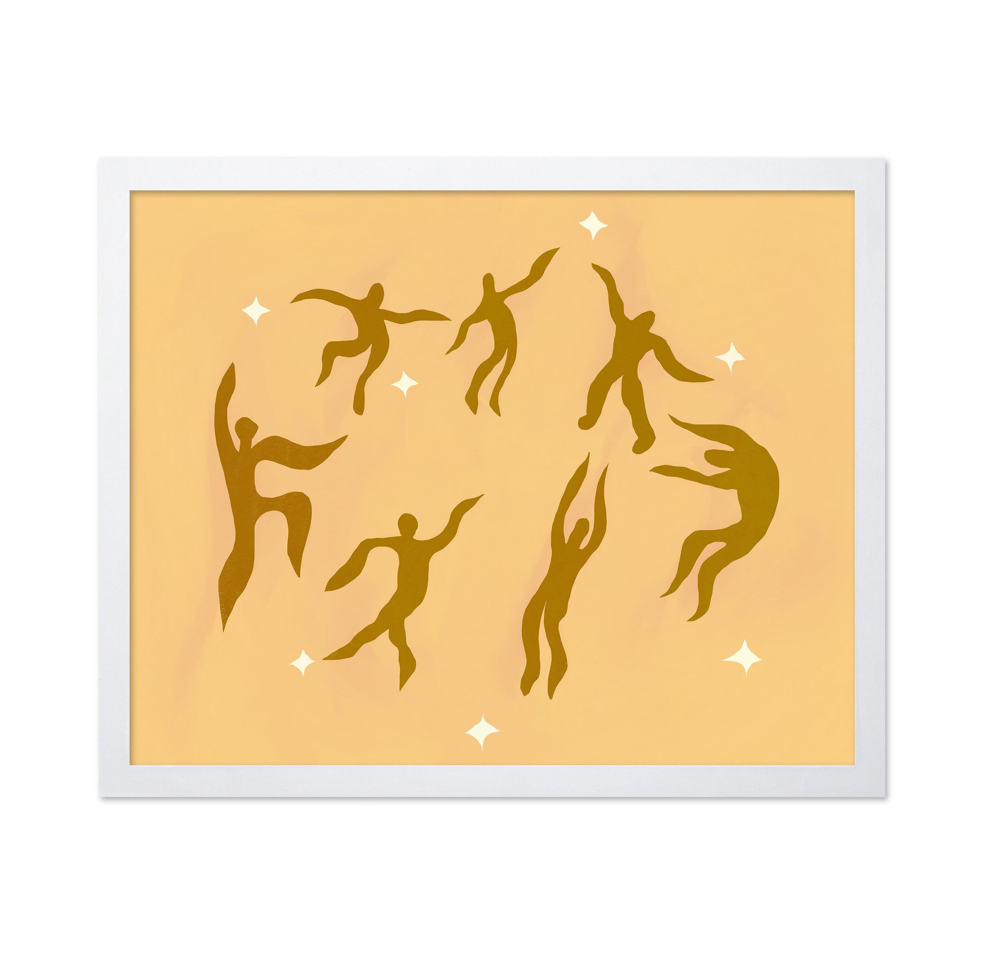 Dancers Floating Gracefully