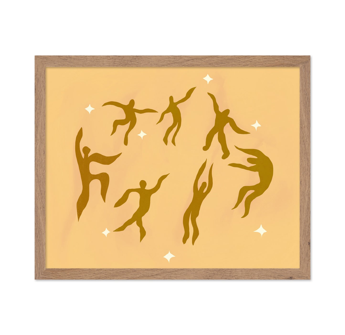 Dancers Floating Gracefully
