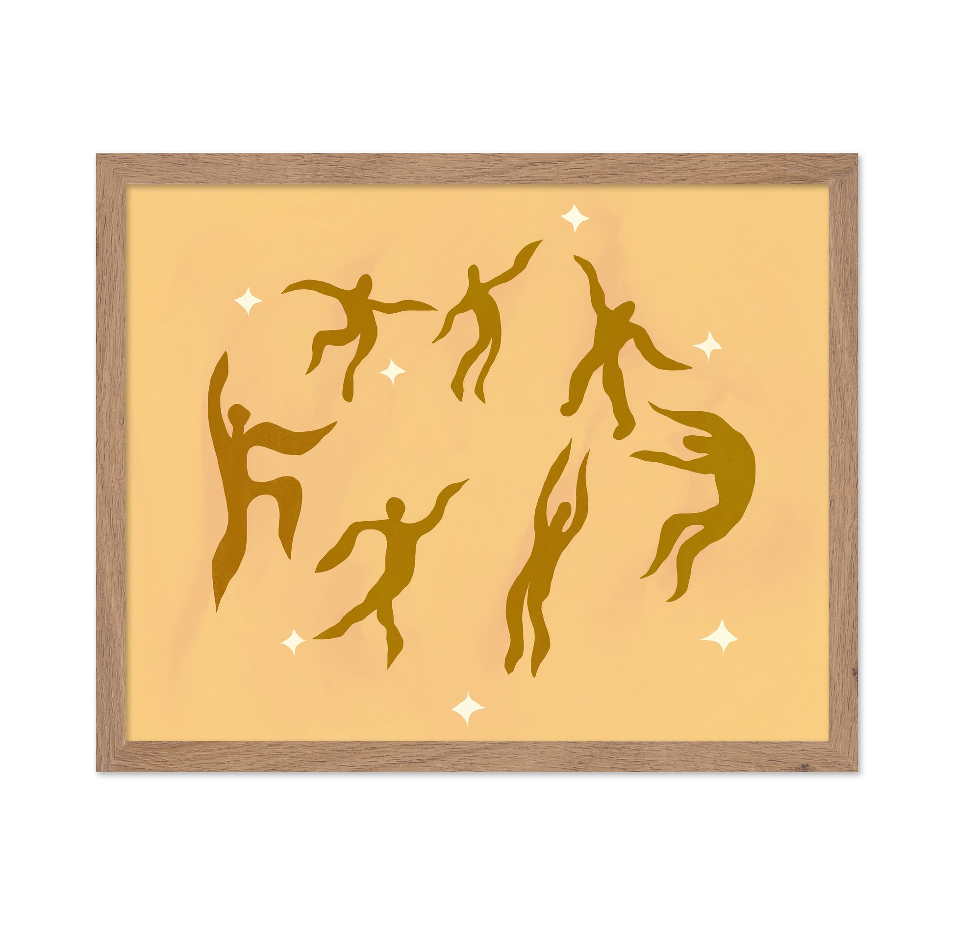 Dancers Floating Gracefully