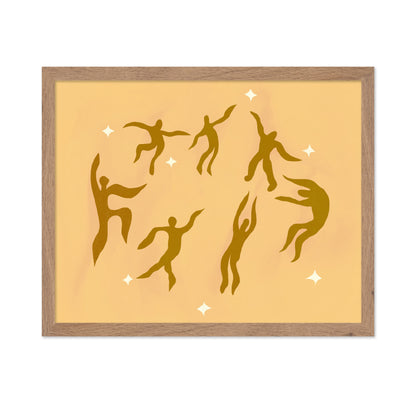 Dancers Floating Gracefully