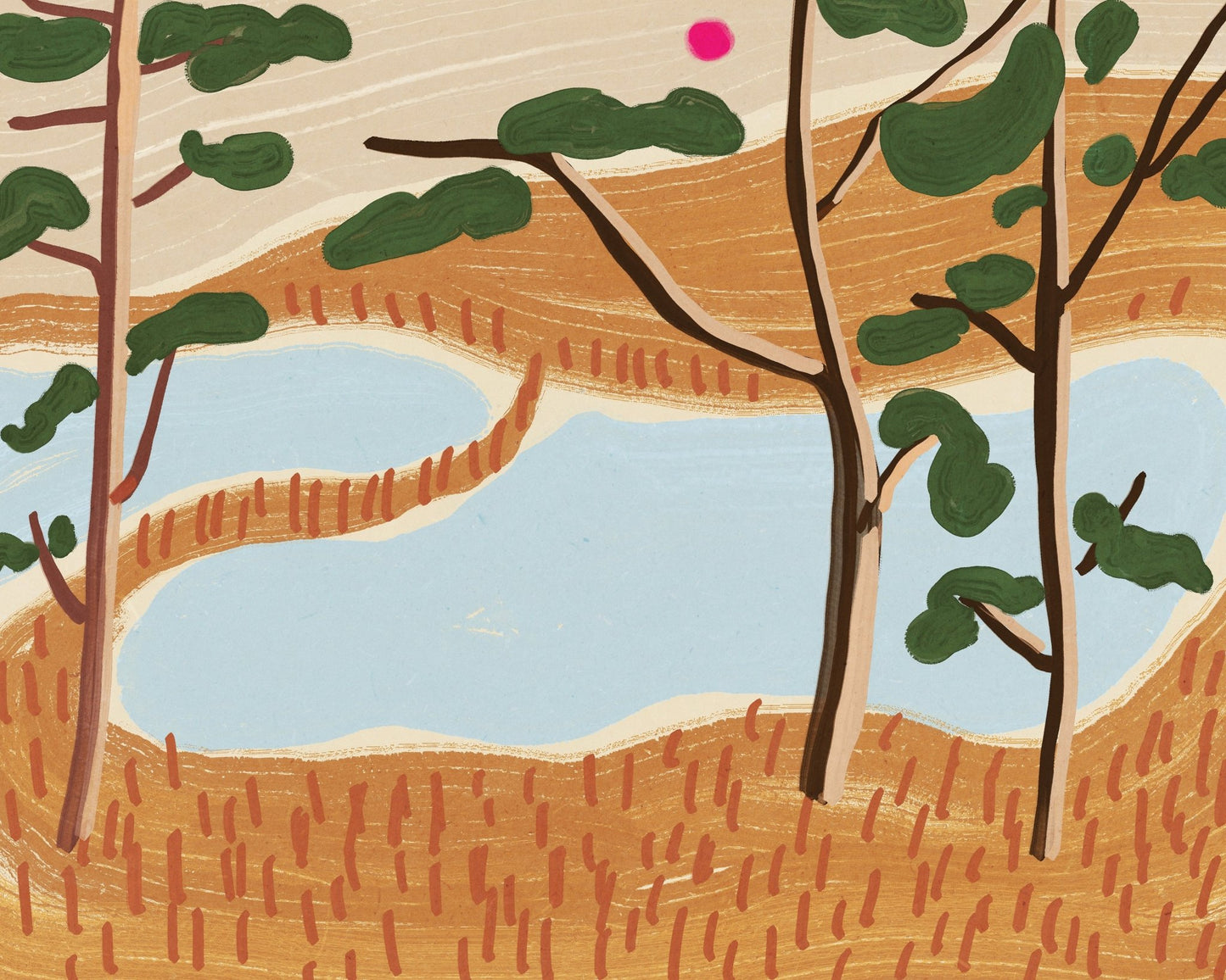 Orange Landscape
