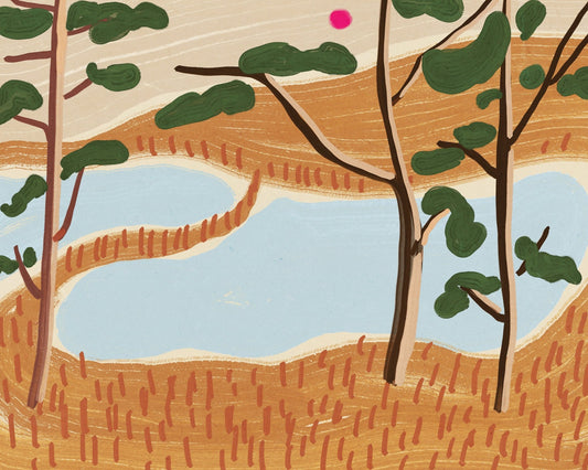 Orange Landscape