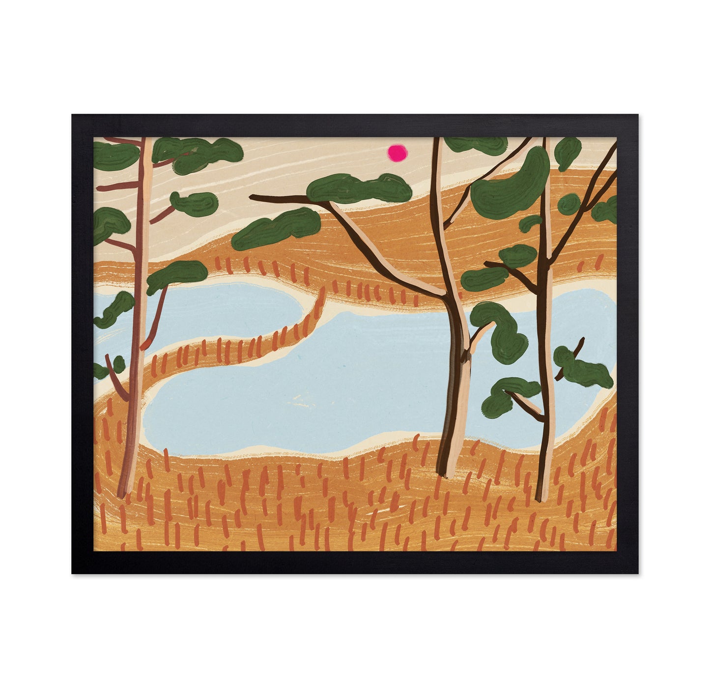 Orange Landscape