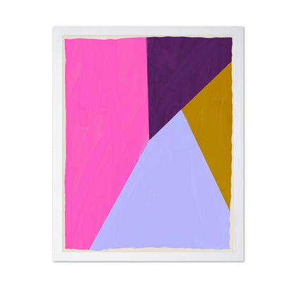 Geometric Color Block Composition