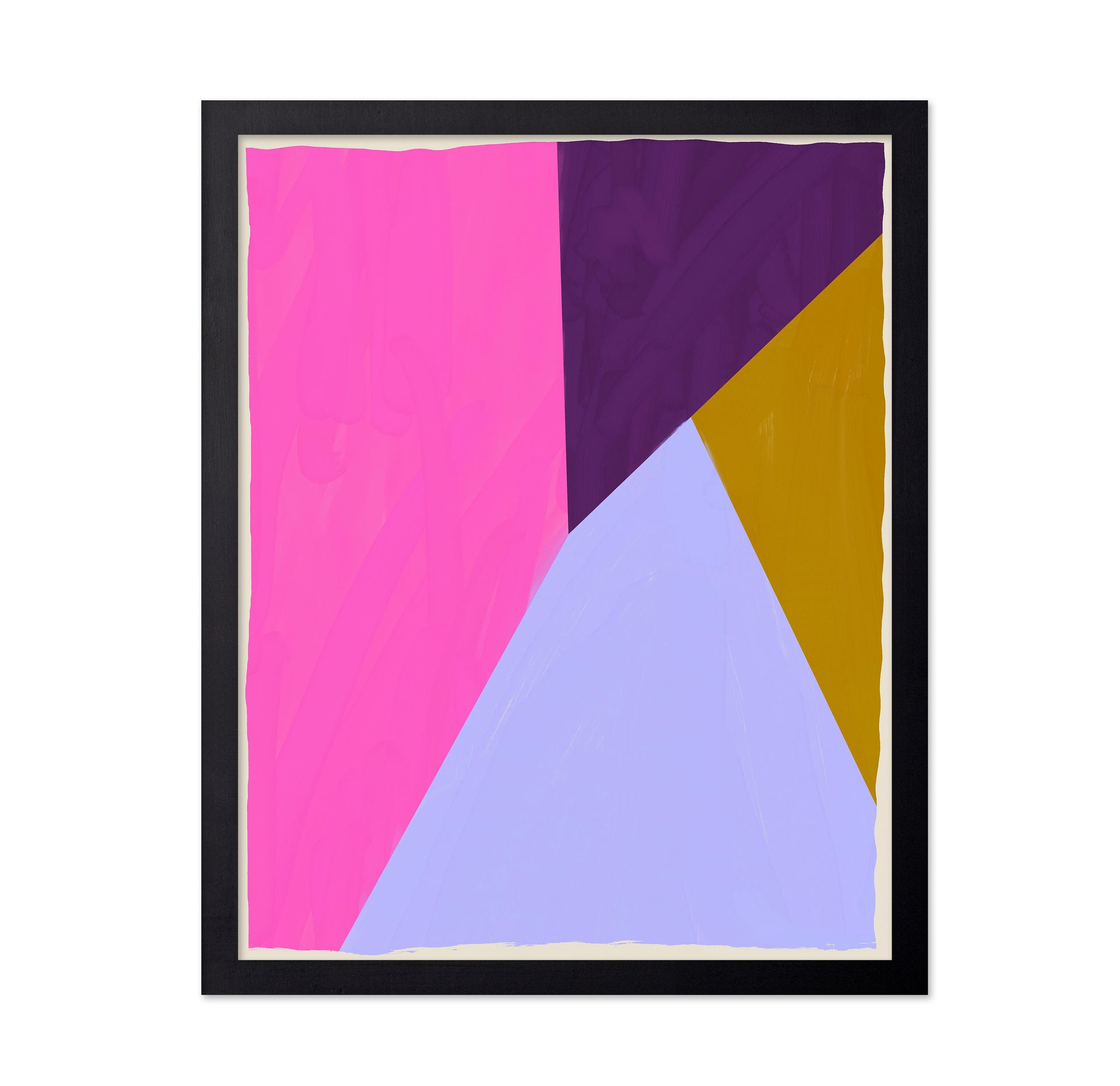 Geometric Color Block Composition