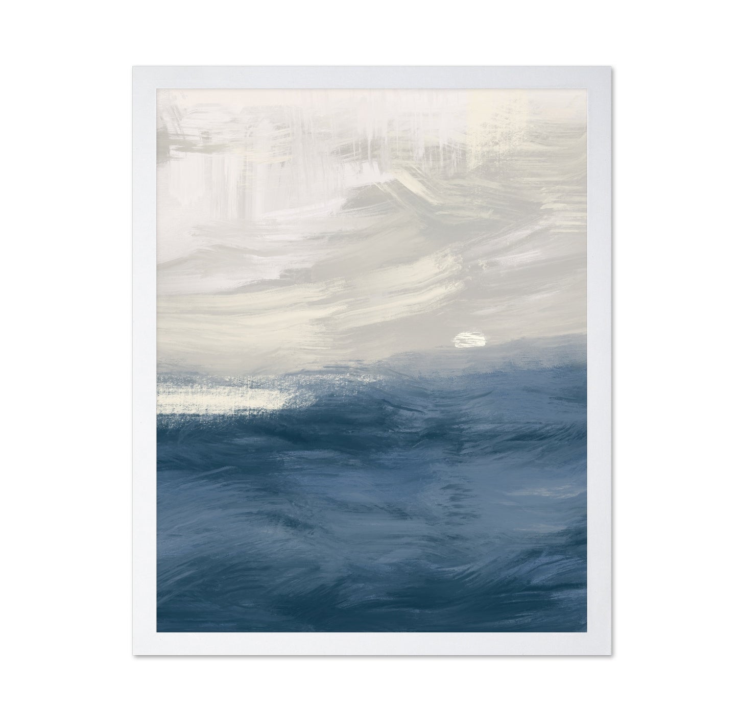 Rough Sea Abstract