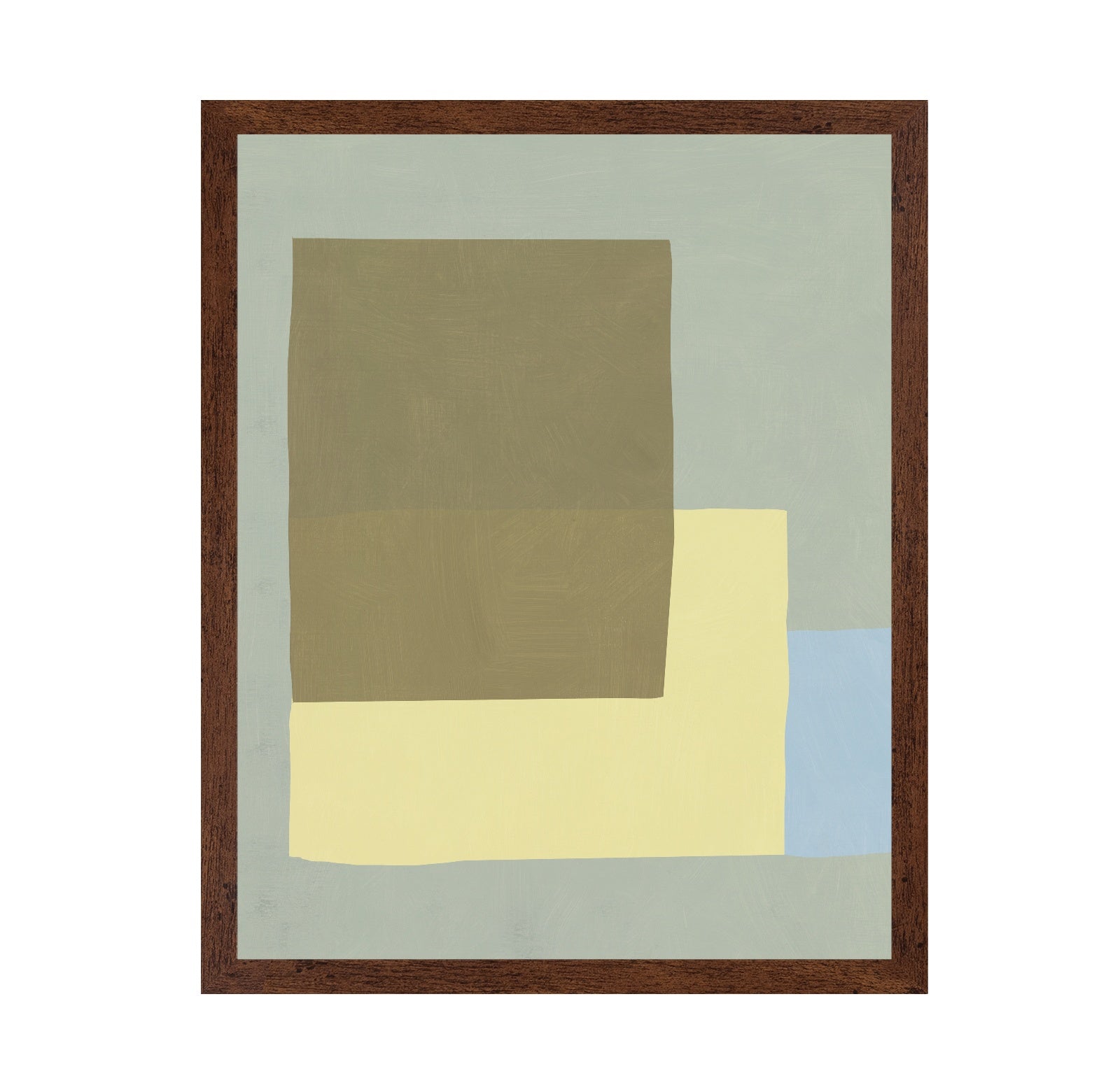 Geometric Shapes with a Muted Color Palette