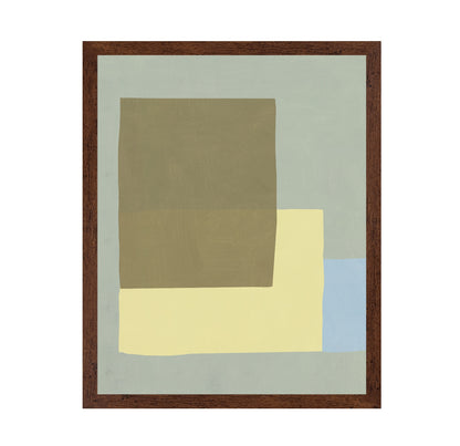 Geometric Shapes with a Muted Color Palette