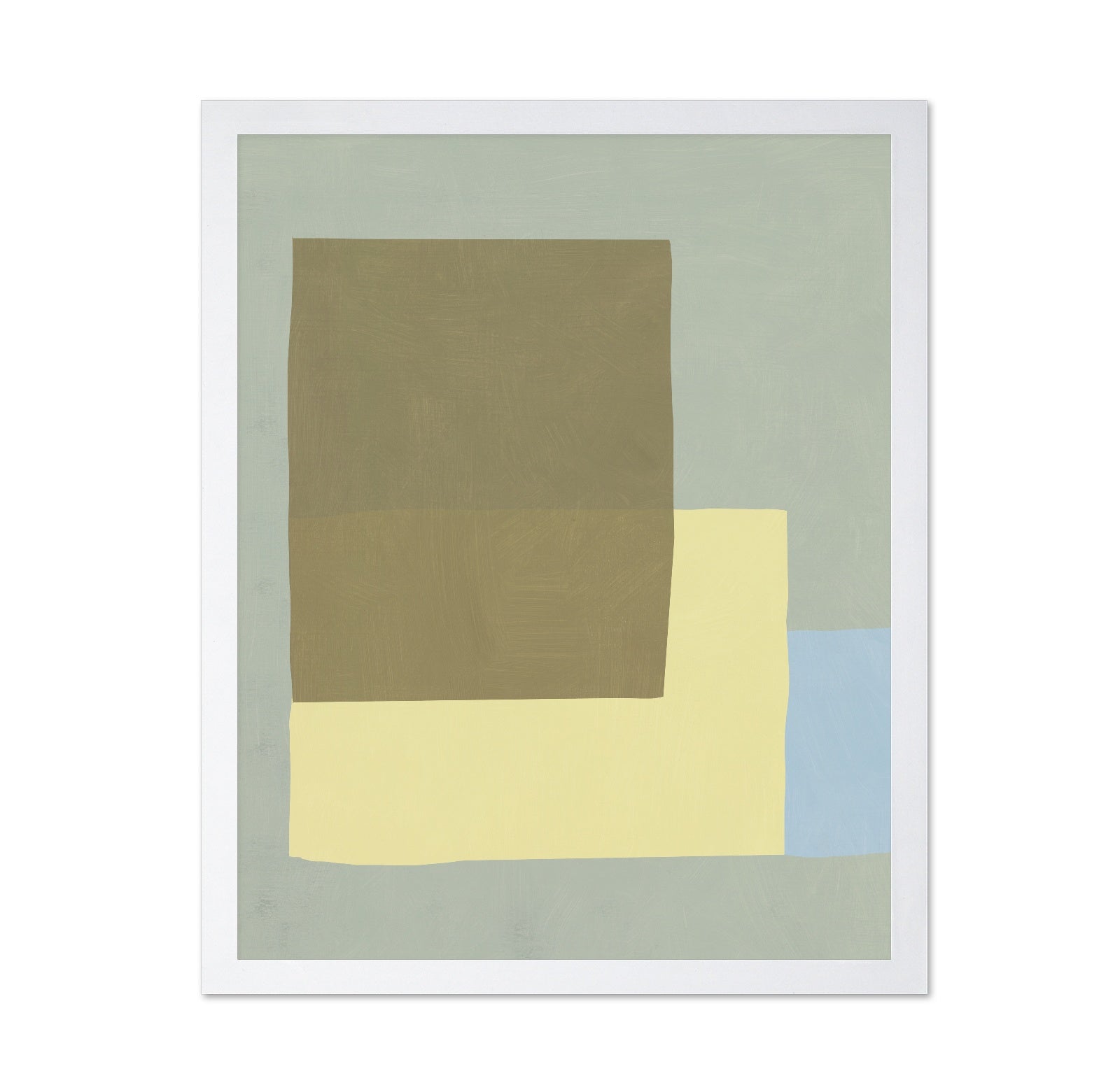 Geometric Shapes with a Muted Color Palette