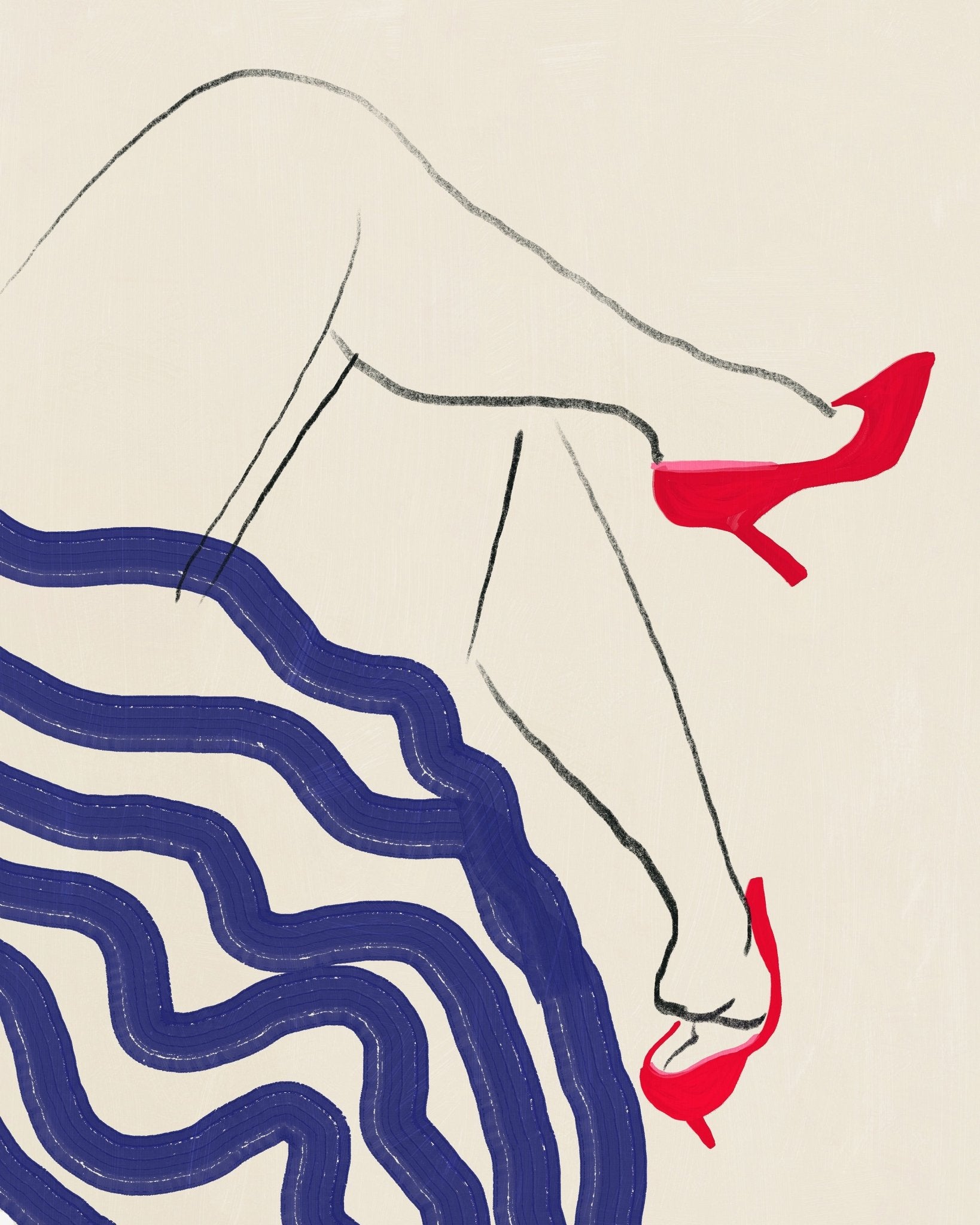 Crimson Heels Dance