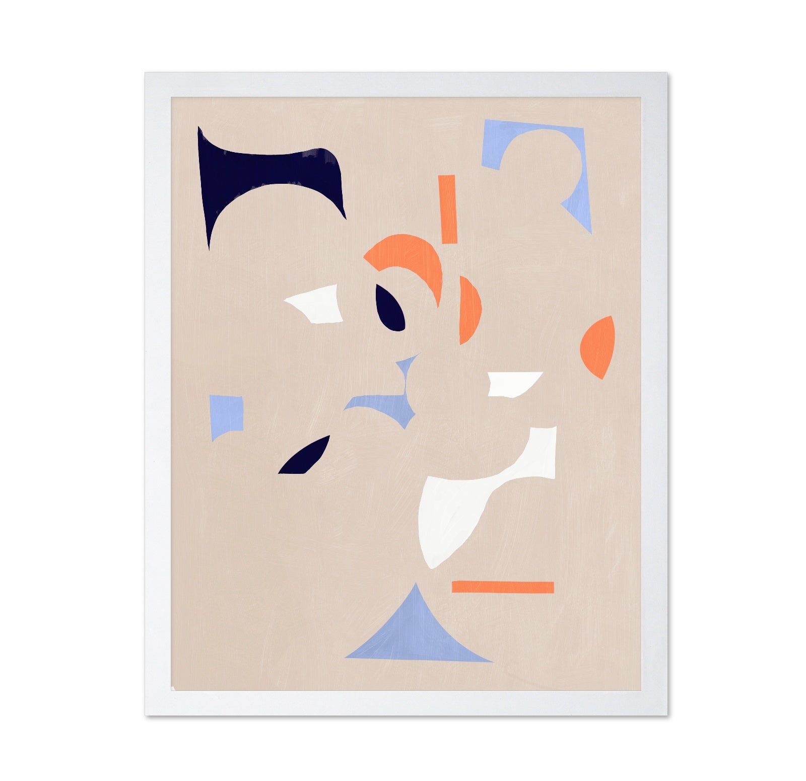 Geometric Shapes With Contrasting Colors