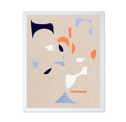 Geometric Shapes With Contrasting Colors