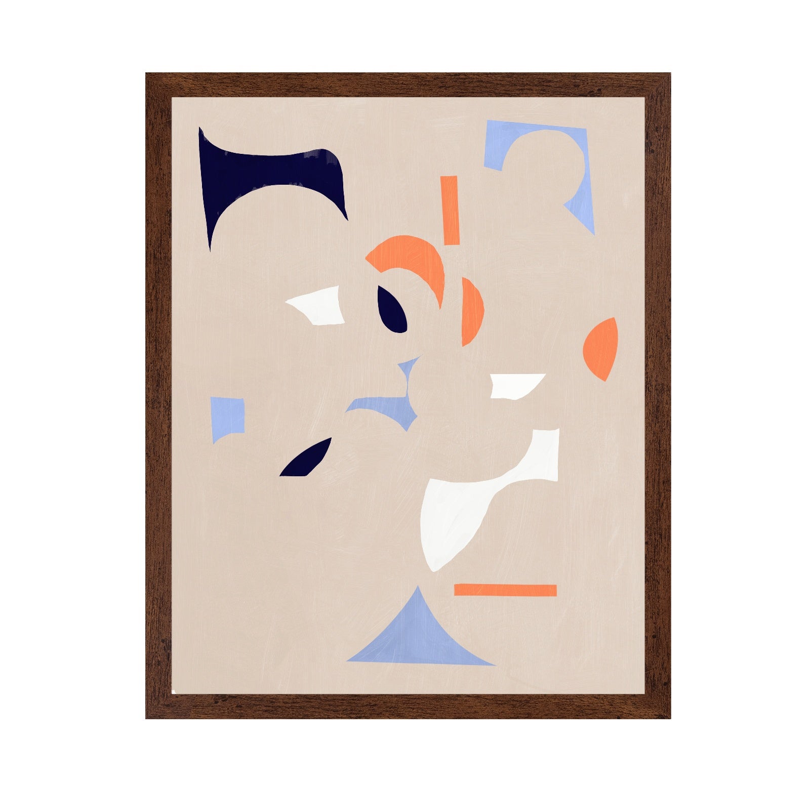 Geometric Shapes With Contrasting Colors