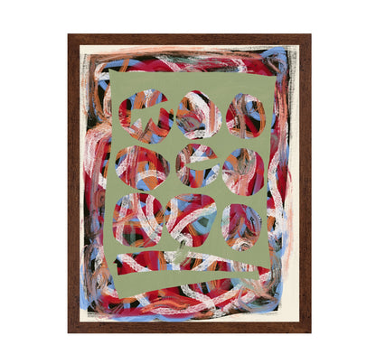 Chaos Color Large Abstract