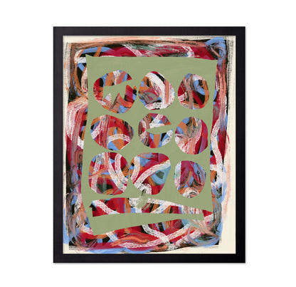 Chaos Color Large Abstract
