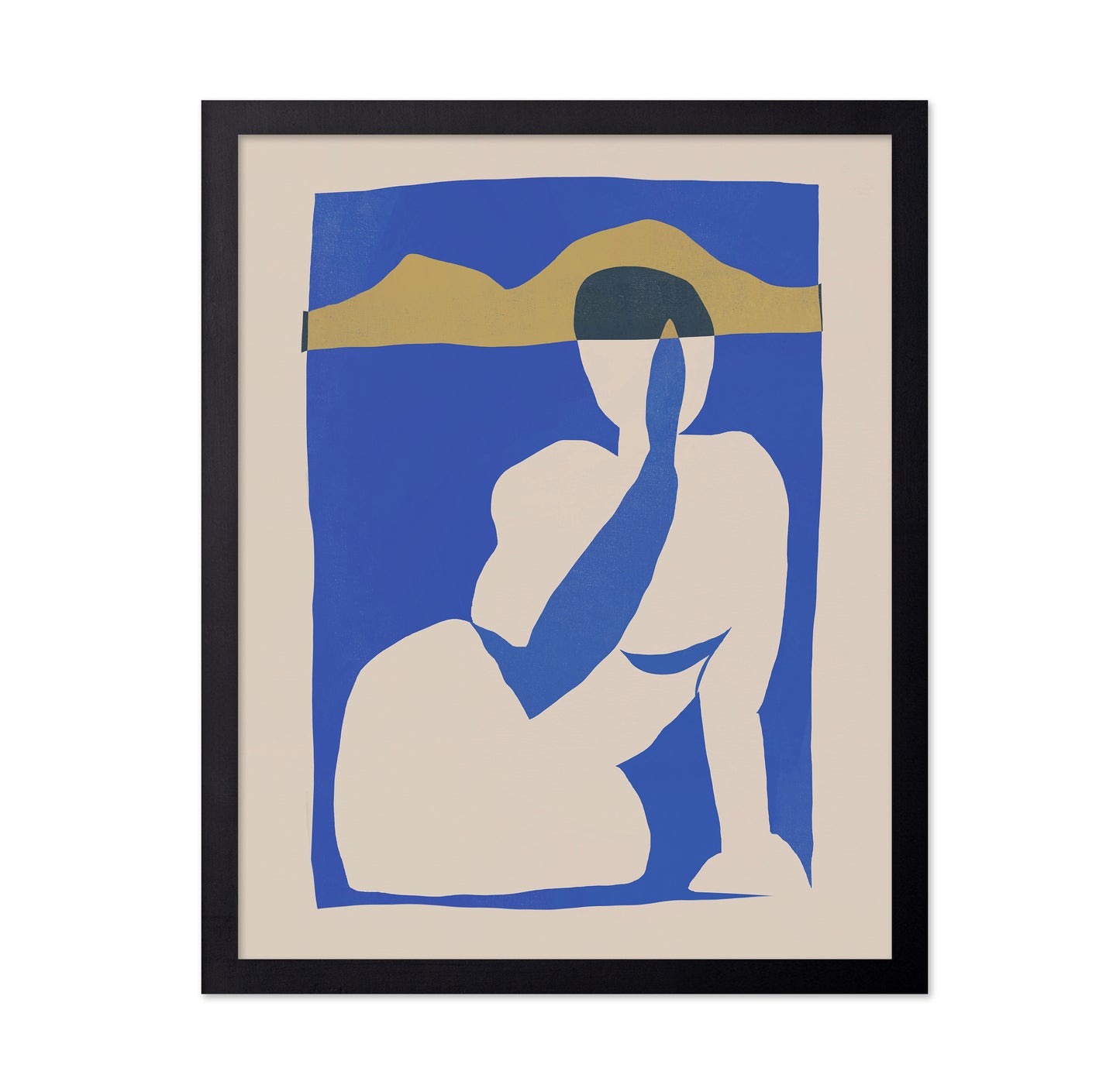 Silhouette Of A Human Figure