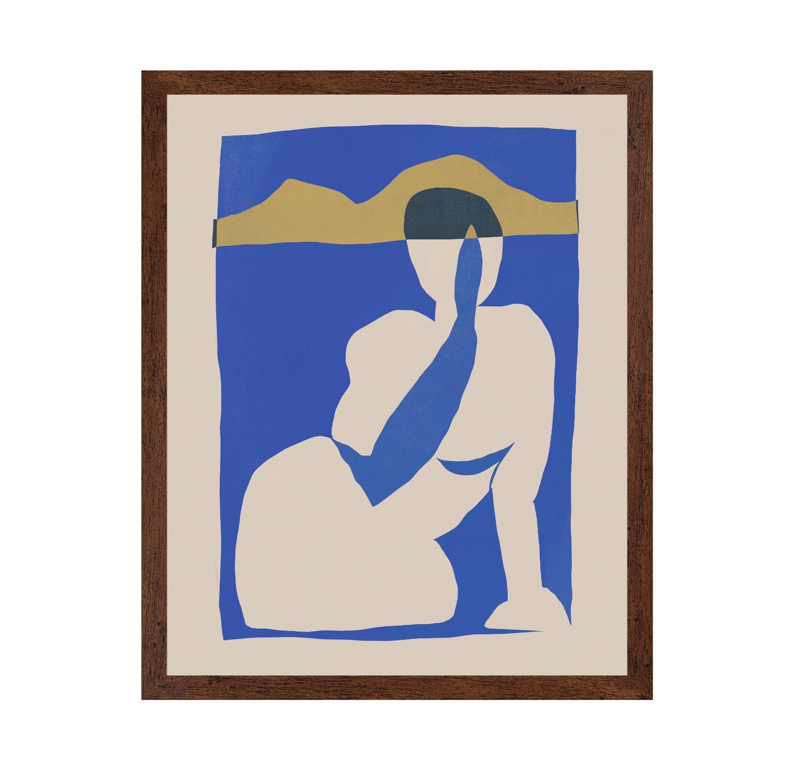 Silhouette Of A Human Figure