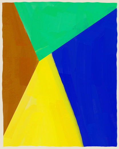 Geometric Color Blocks No1
