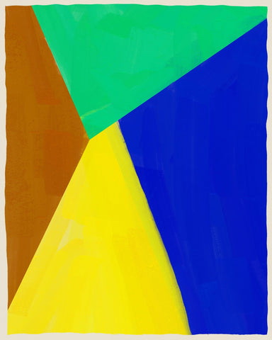 Geometric Color Blocks No1