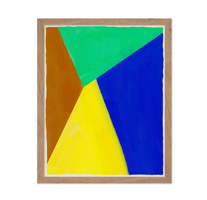Geometric Color Blocks No1
