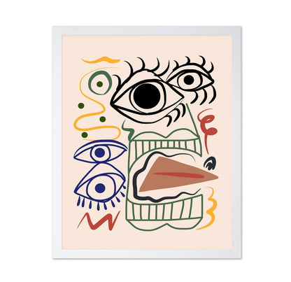 Line Art Bizarre Totem