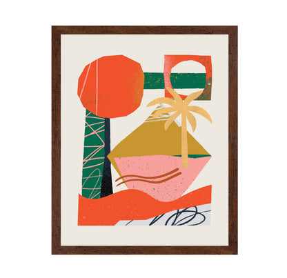 Abstract Beach Collage