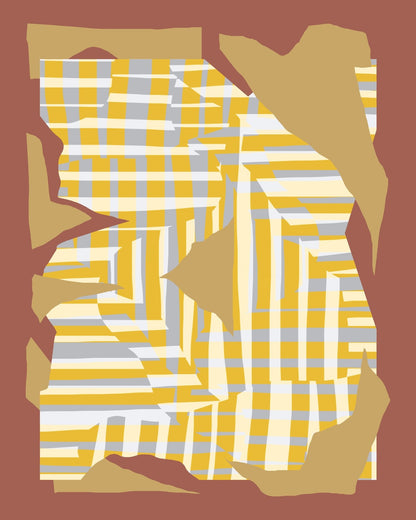 Yellow Line and Variance of Cut Ray