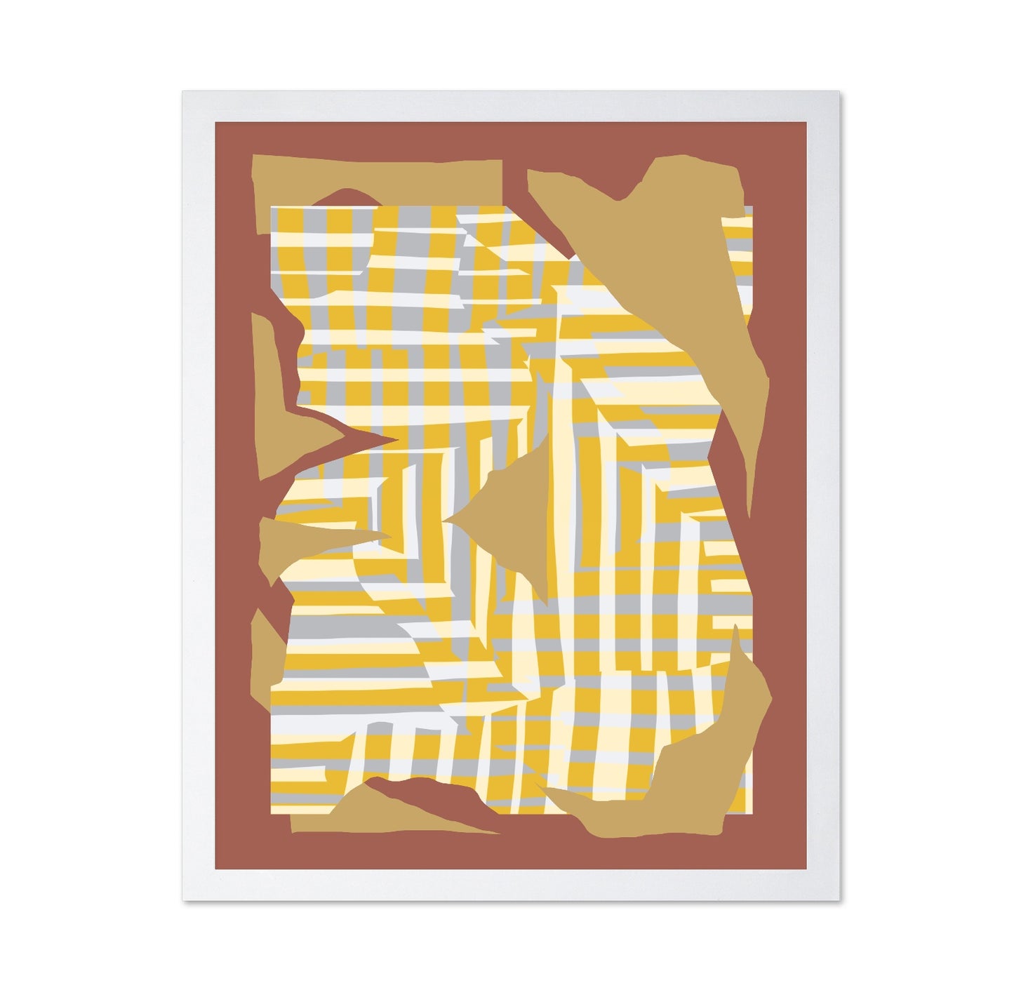 Yellow Line and Variance of Cut Ray