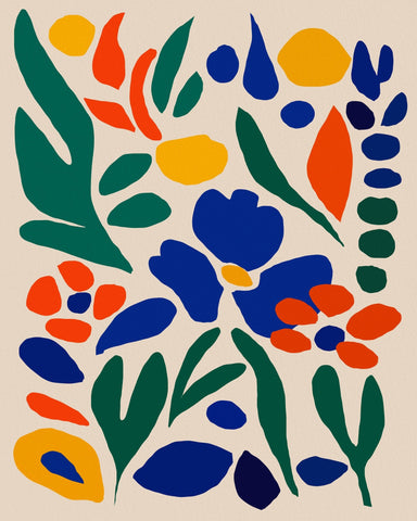 Colorful Abstract Leaves