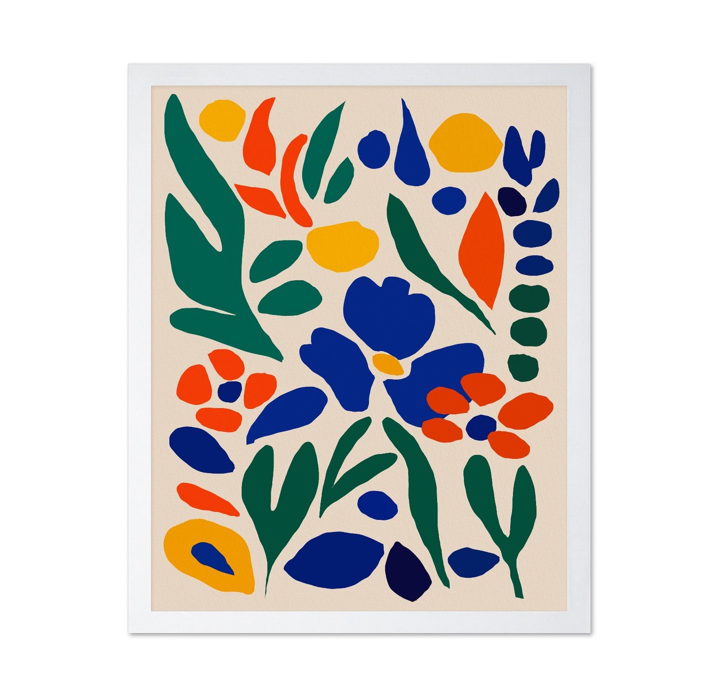 Colorful Abstract Leaves