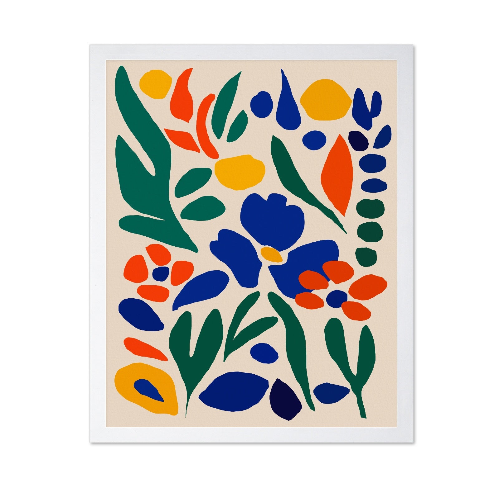 Colorful Abstract Leaves