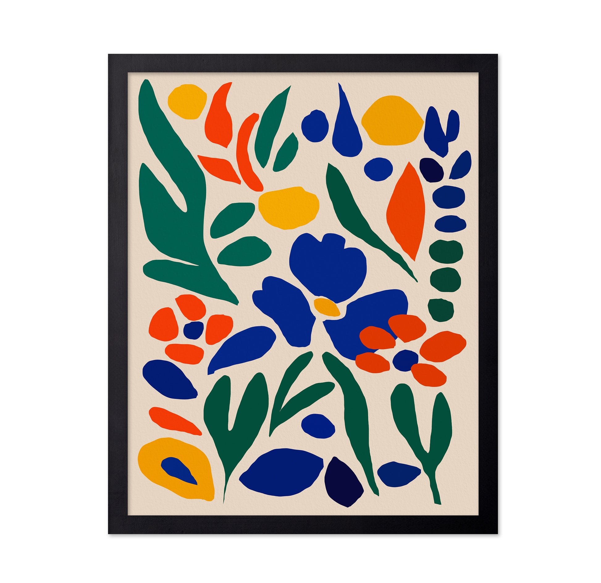 Colorful Abstract Leaves