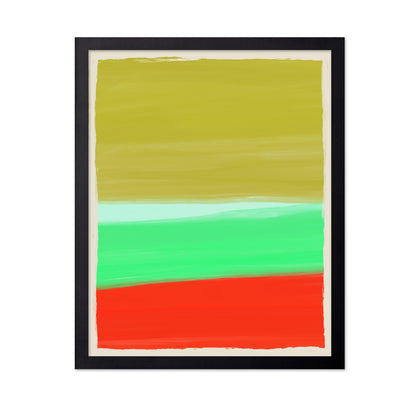 Vibrant Horizontal Stripes