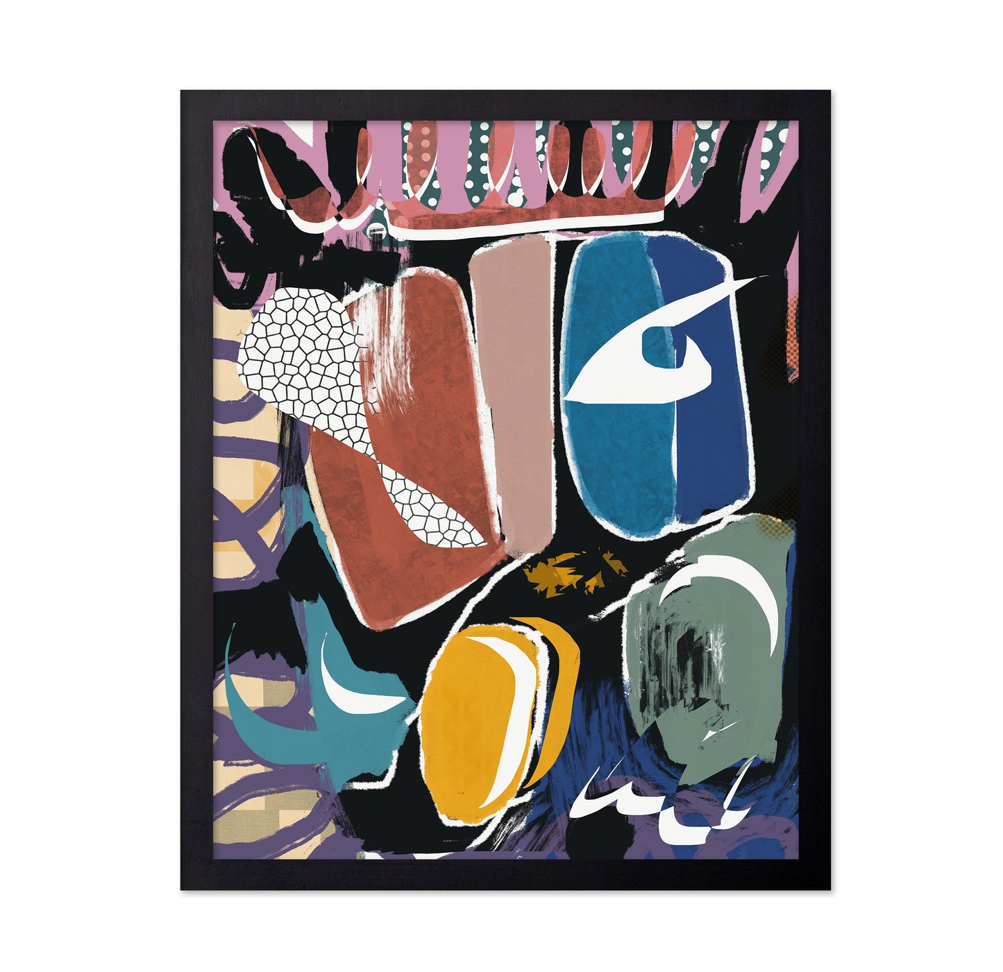 Playful Pebble Abstract