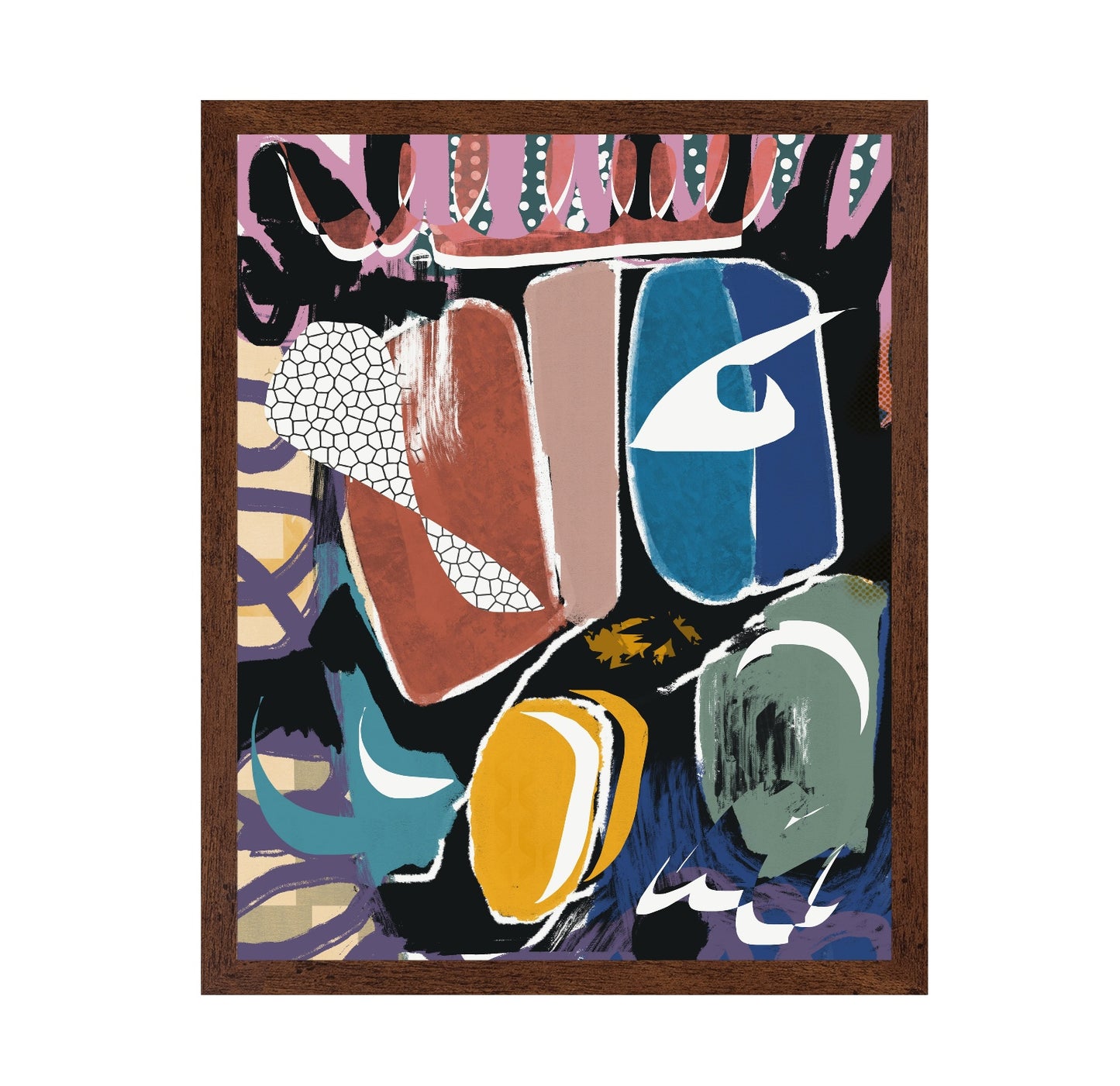 Playful Pebble Abstract