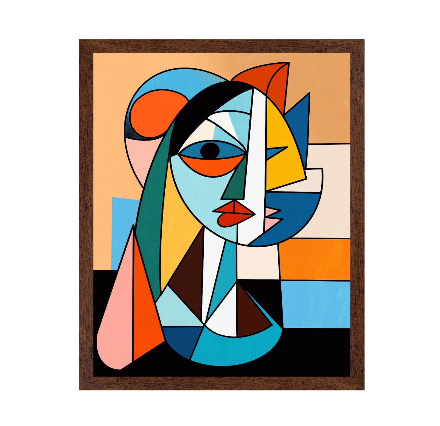 Cubism Portrait of a Lady