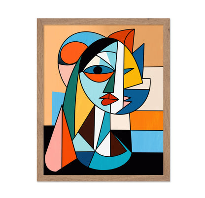 Cubism Portrait of a Lady